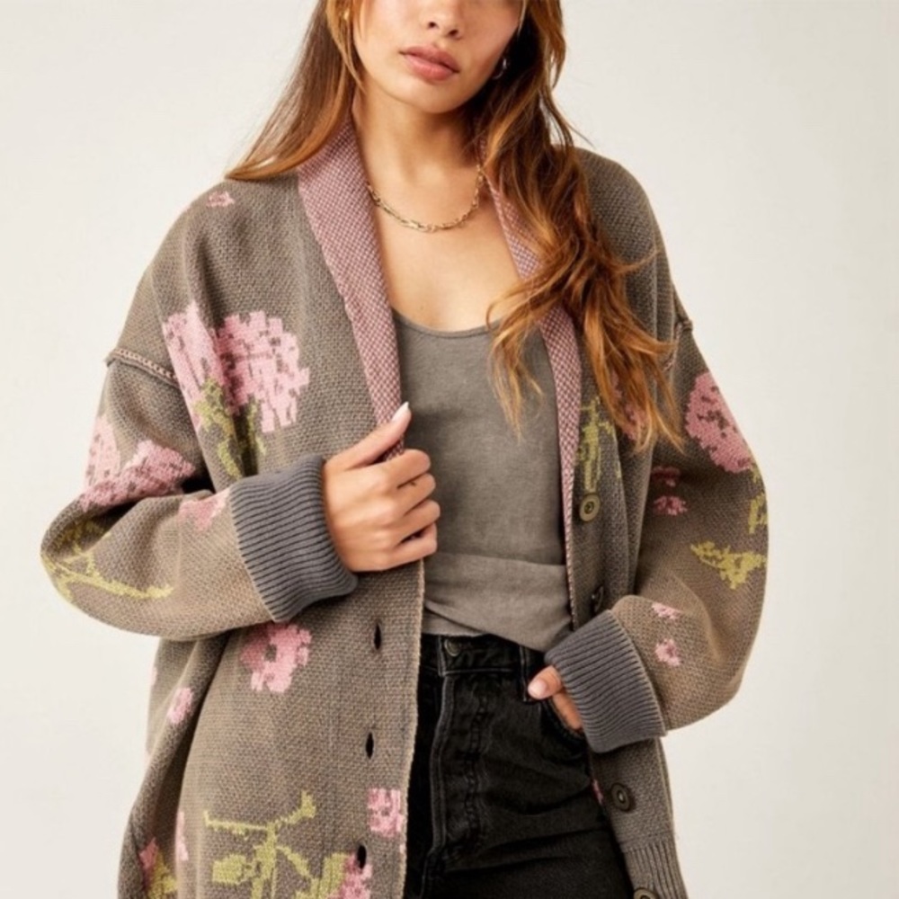NWT Free People Chamomile Cardigan